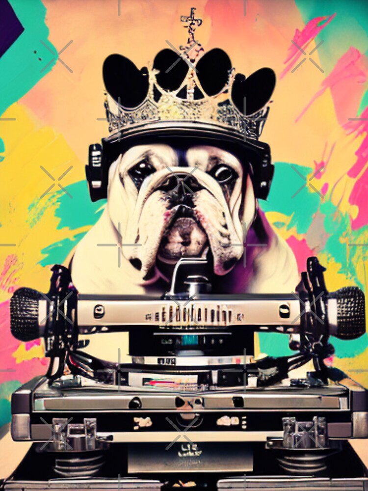 Bite the Mic - The Doggy Rapper -  The Hip Hop Dog by WBP Mart