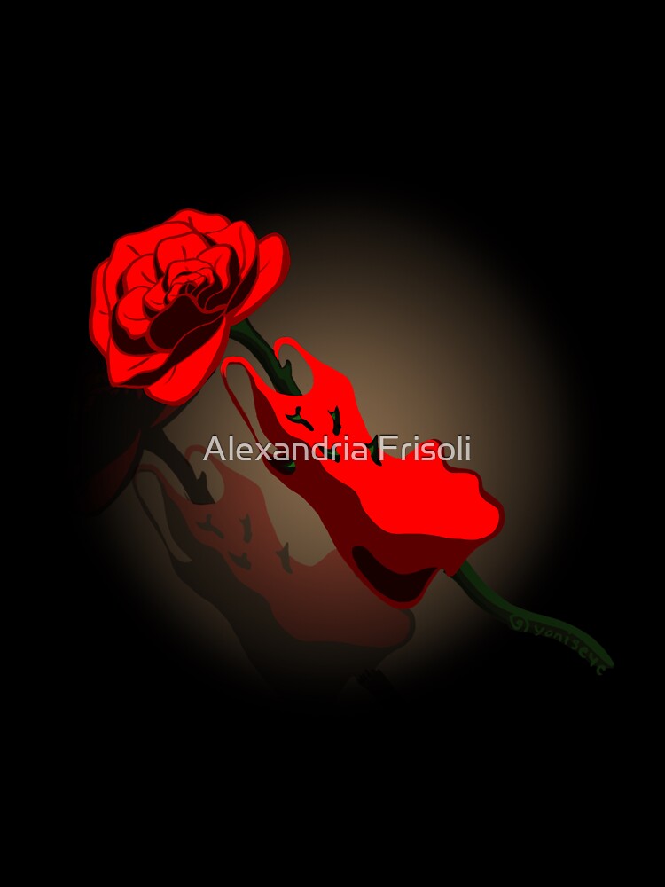 Rose in a Dress | Variation 1 | Yoniseye by Alexandria Frisoli