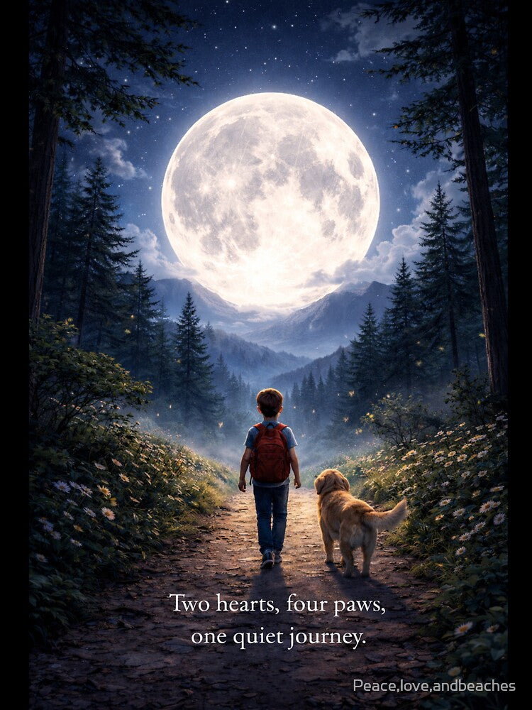 Two Hearts, Four Paws....One Journey by Peace,love,andbeaches