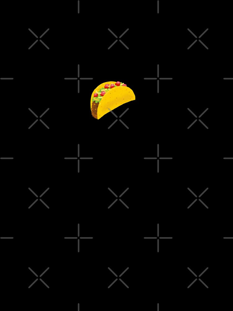 Taco 'Bout Strength – Funny Food Pun with Beef Taco Illustration by Flip Your Pancake