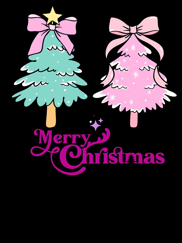 Merry Christmas Special Christmas Tree With Bow Long Sleeve T-Shirt. by MNtees30