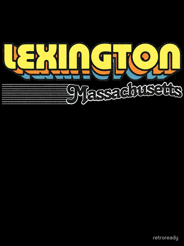 Lexington, Massachusetts | Retro Stripes by retroready