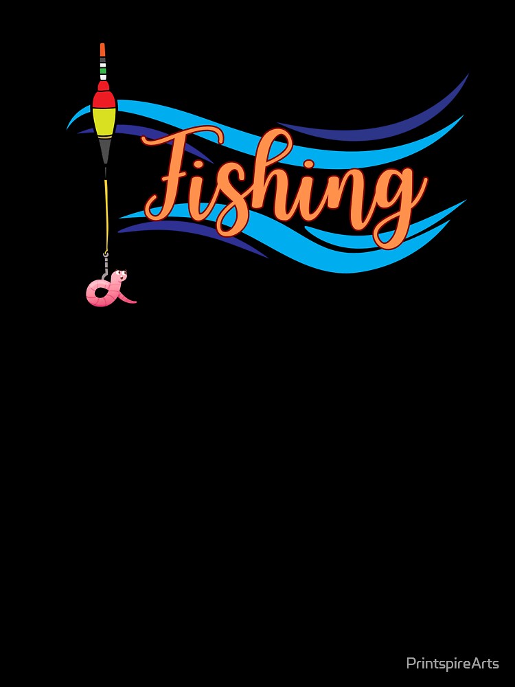 Fishing - colorful logo design by PrintspireArts