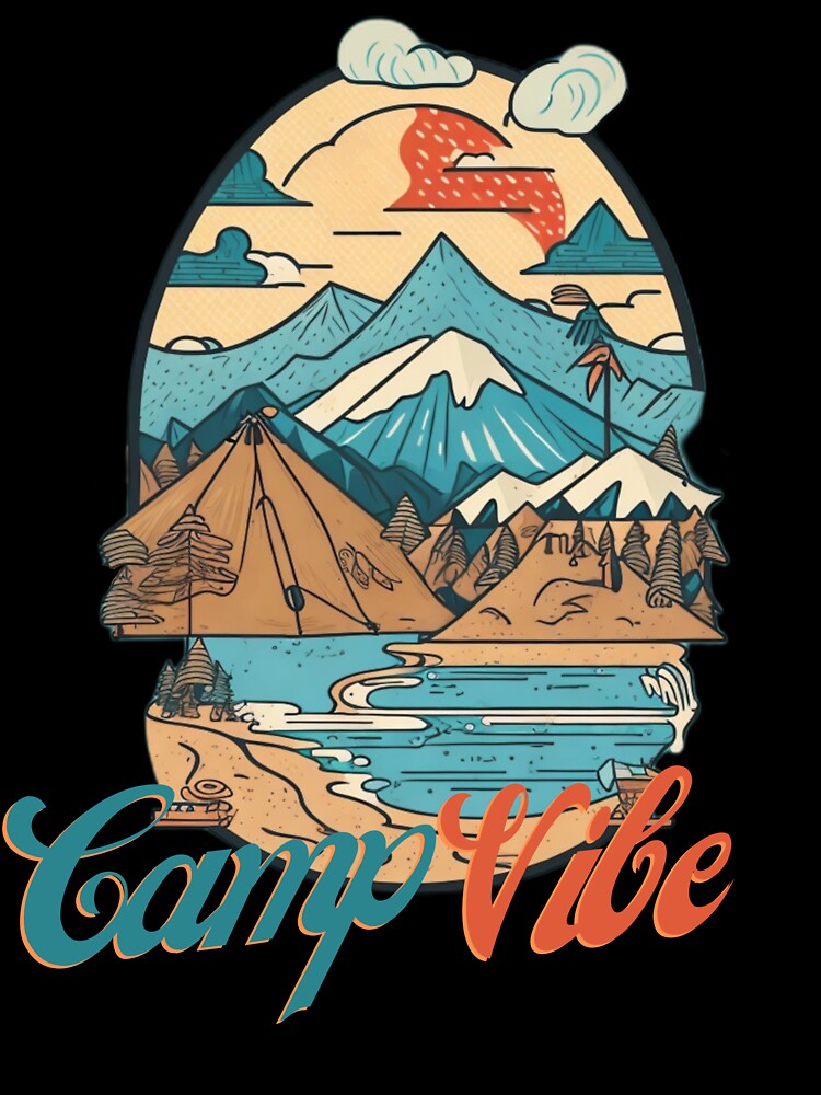Retro Mountain Camp Vibe by Tobiasz Pietruska