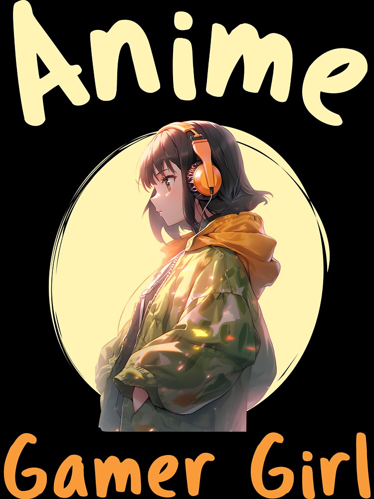 Anime Gamer Girl by SuperstyleTees