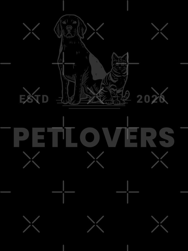 Cats Dogs Retro Petlovers Premium Brand Estd Established in 2020 by activlifewear