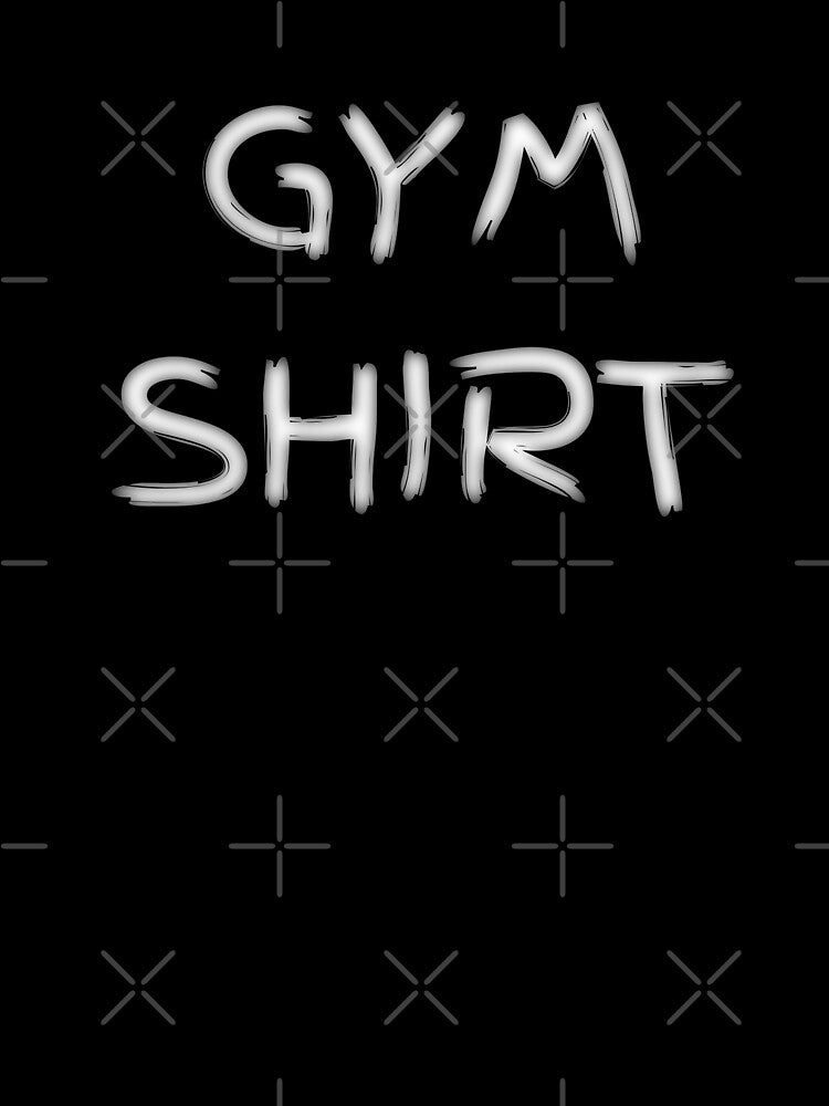 GYM SHIRT funny gym by Drawix