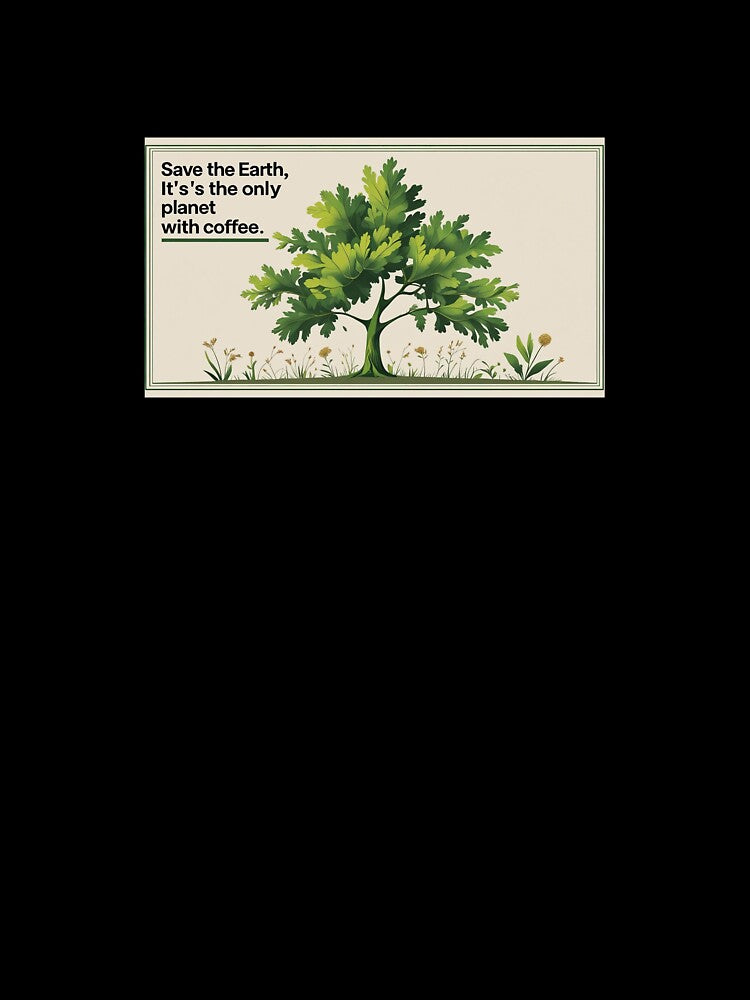 Save the Earth: The Only Planet with Coffee by AmMarketplace