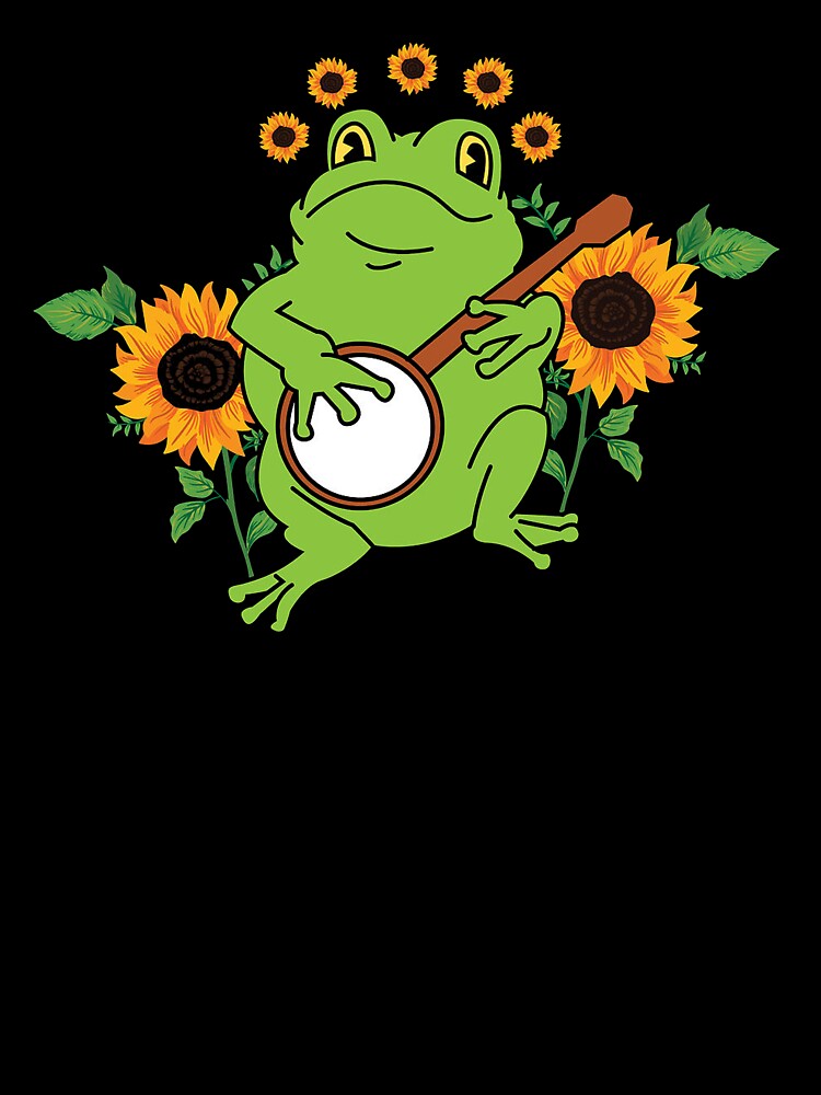 Cottagecore frog vintage by MoneciaSerna