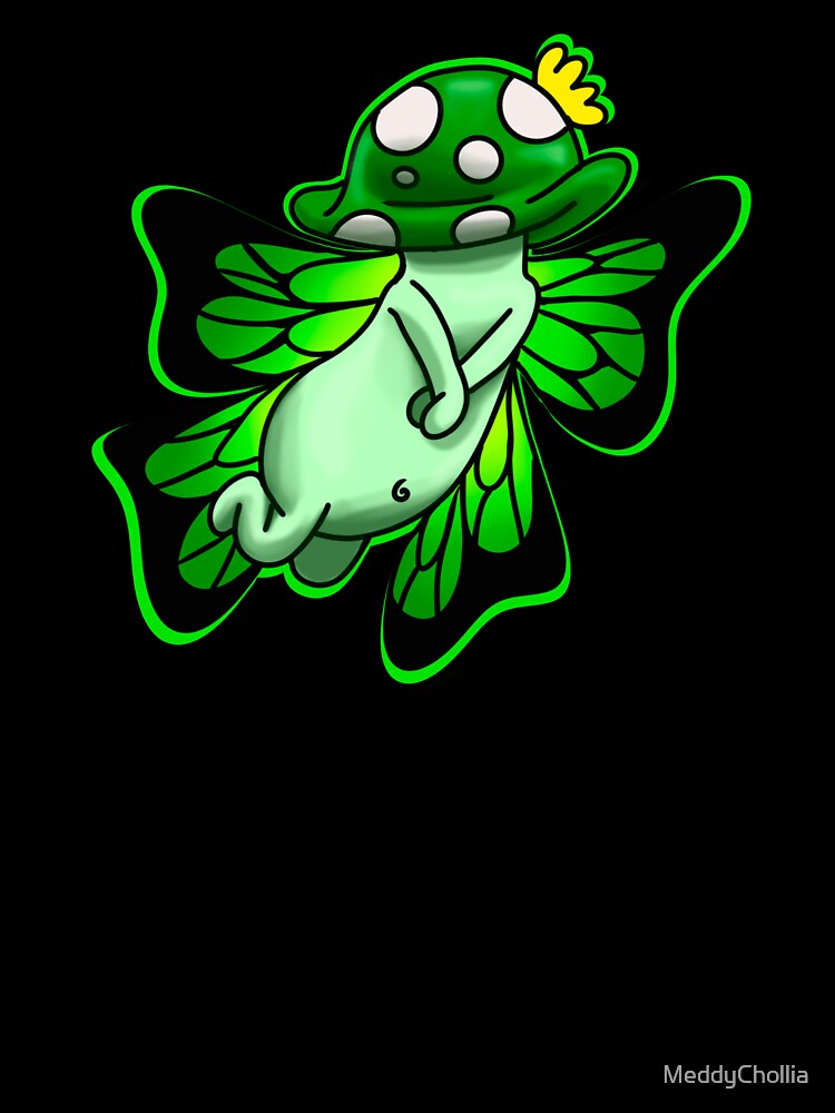 Green Shroomie-fly by MeddyChollia