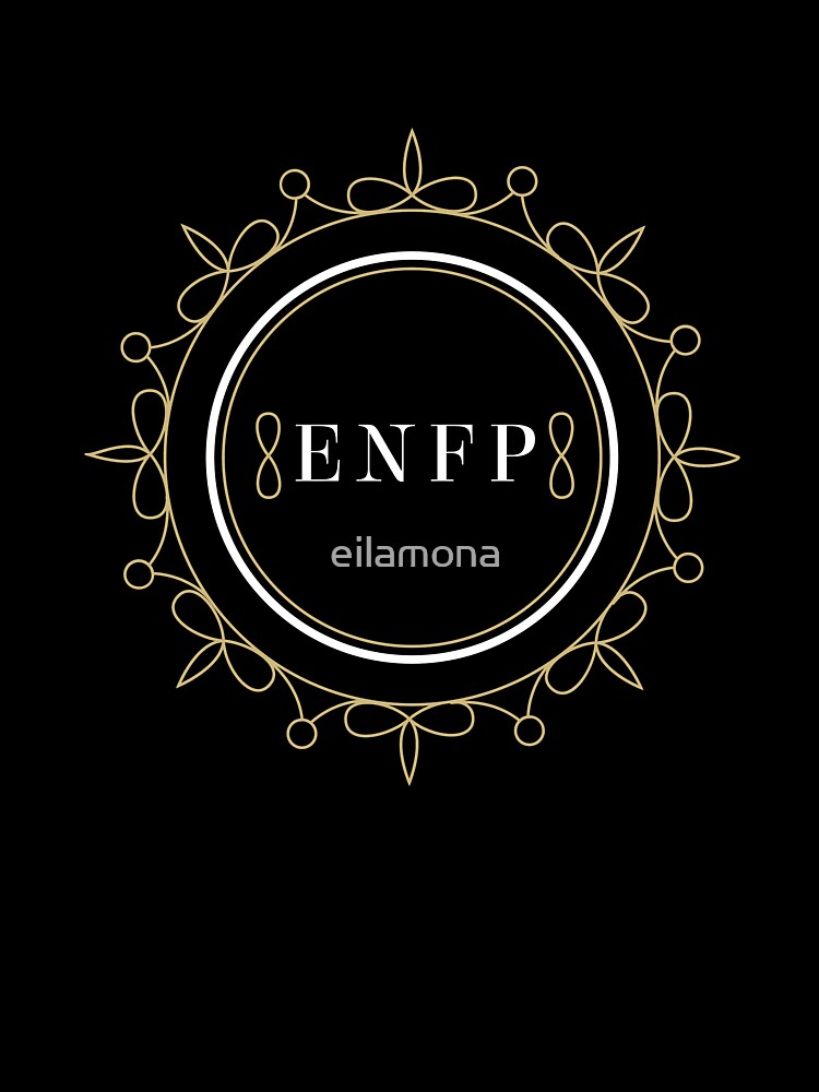 ENFP Ornamental Insignia (dark) by eilamona
