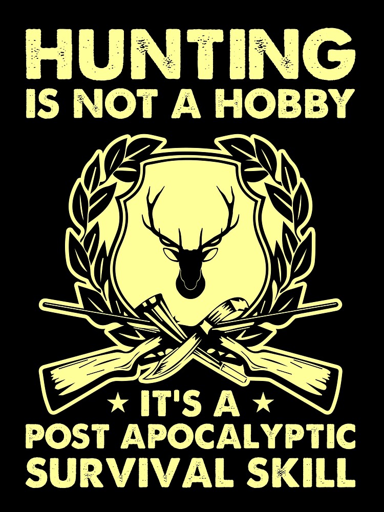 Hunting is a Post apocalyptic survival skill by mmos