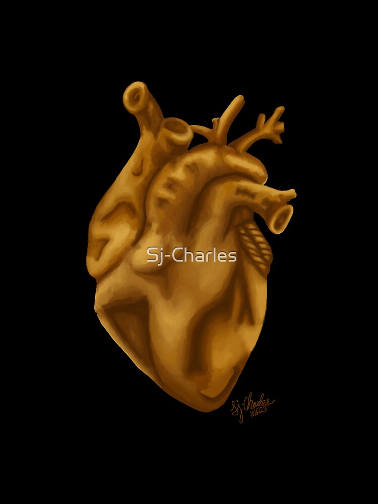 Heart of gold inktober 2023 by Sj-Charles