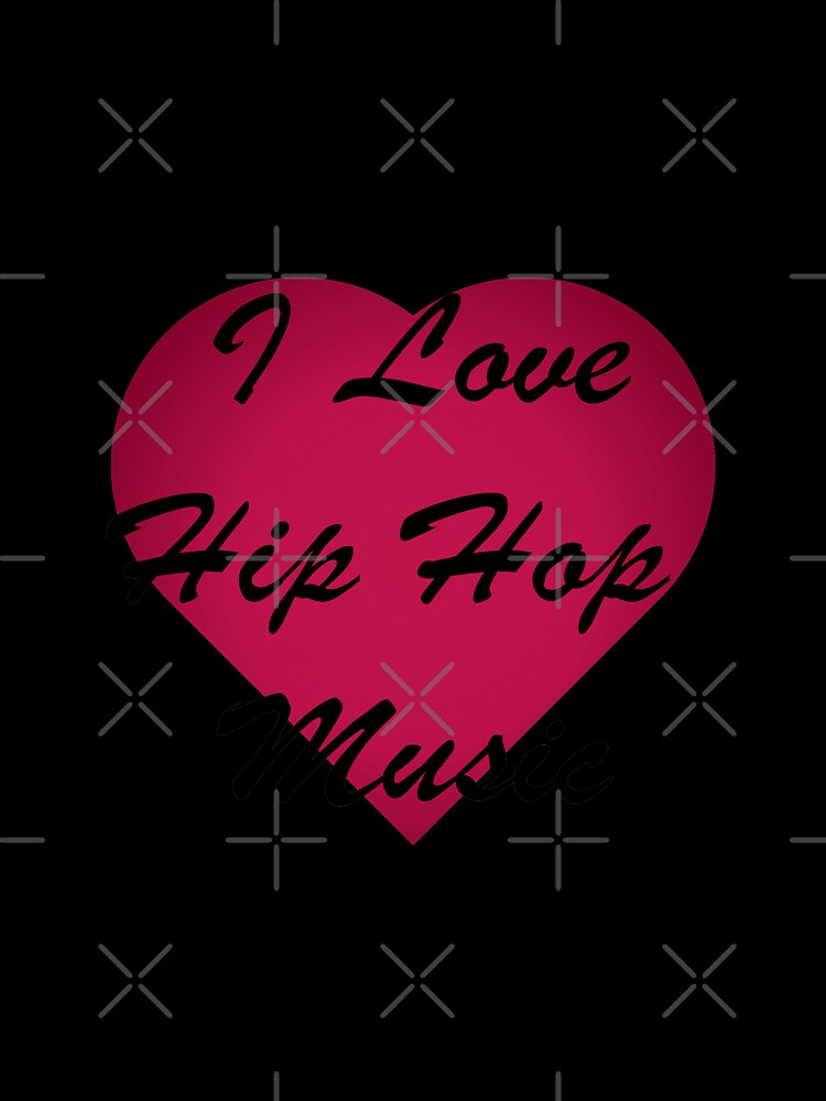 Copy of I love Hip Hop music stickers by glitchman2