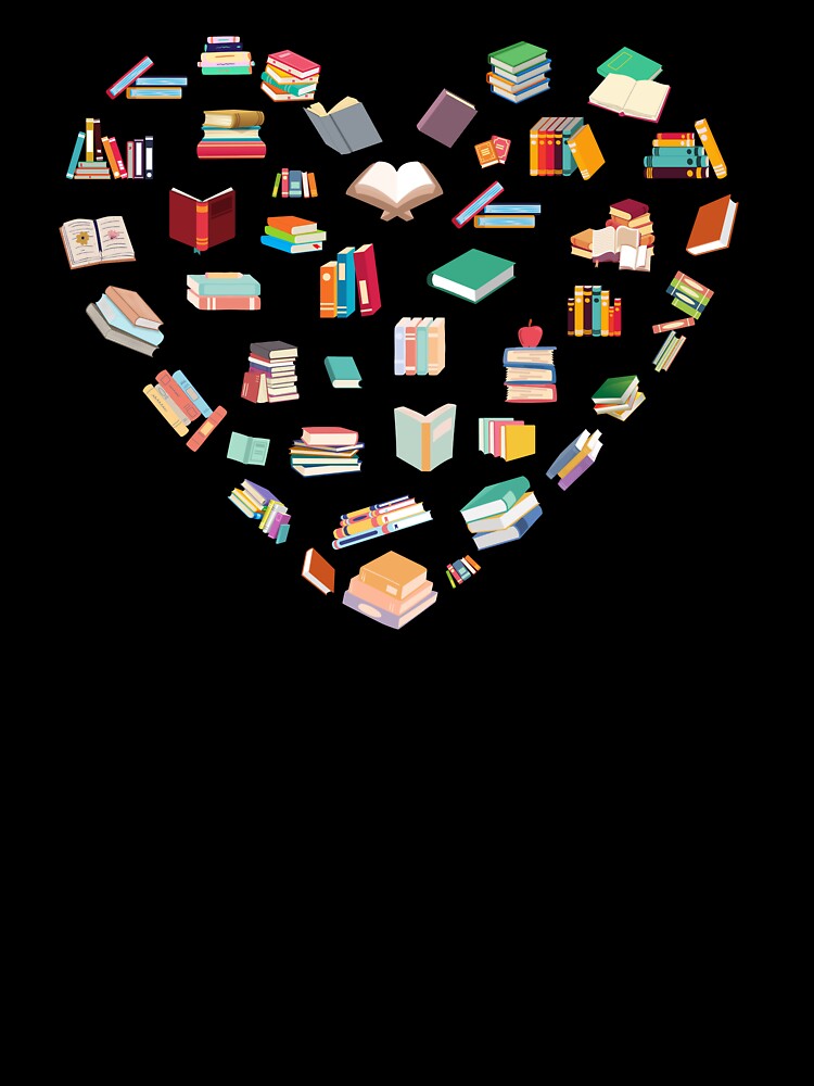 For the Love of Books - designed for Book Lovers by ThreadlyAndCo