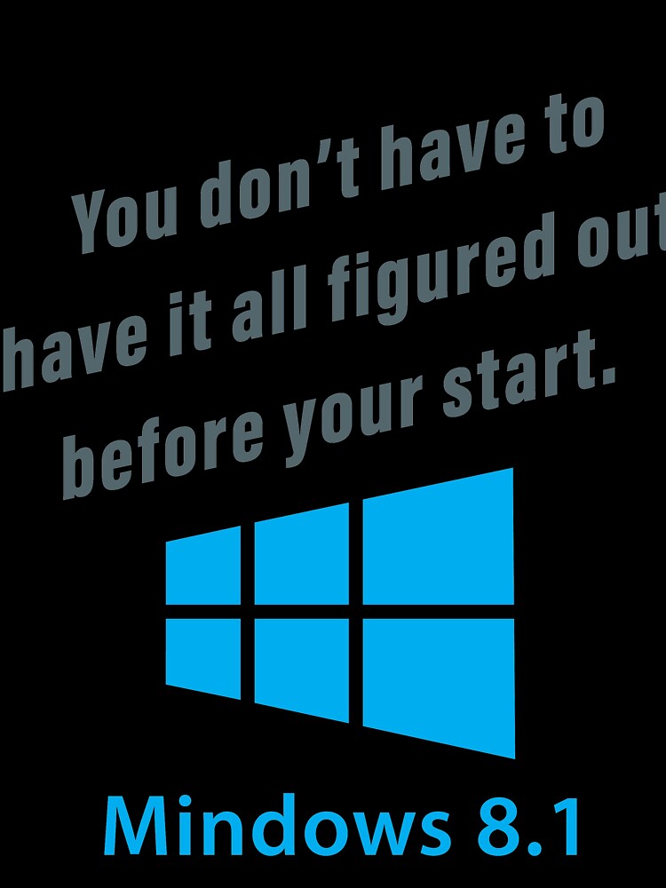 Start now, Figure out later by MendyK