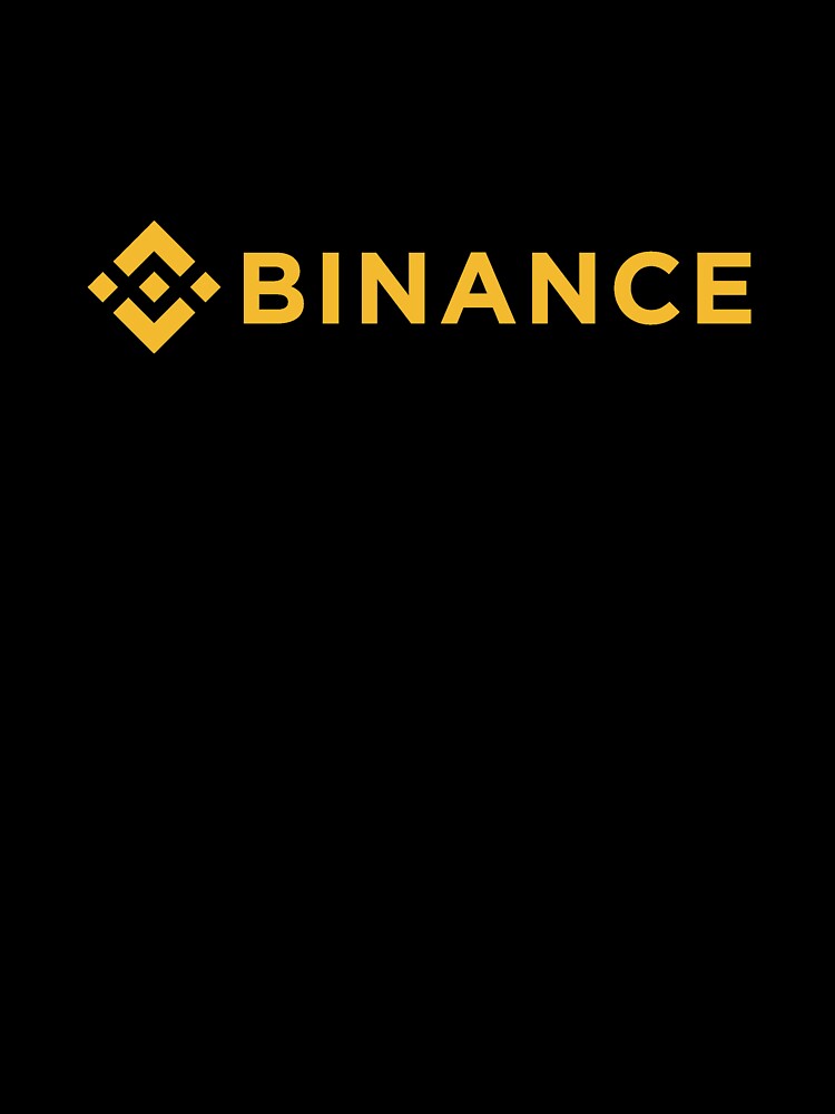 Binance Exchange Full Typography Logo Gold by achristiaf