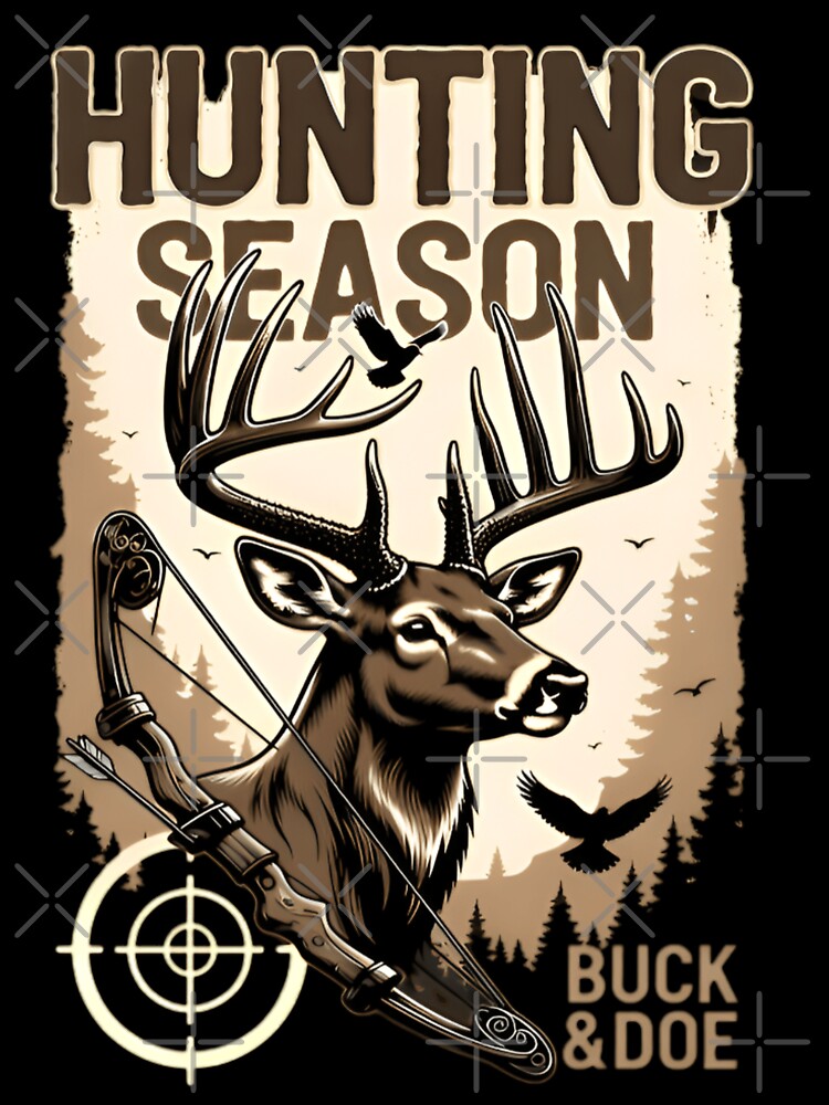 Hunting Season Deer Hunting For Hunter by Thread&Fable