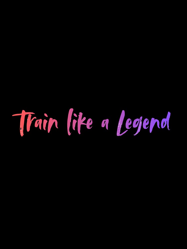 train like a legend by Iron Mind Club