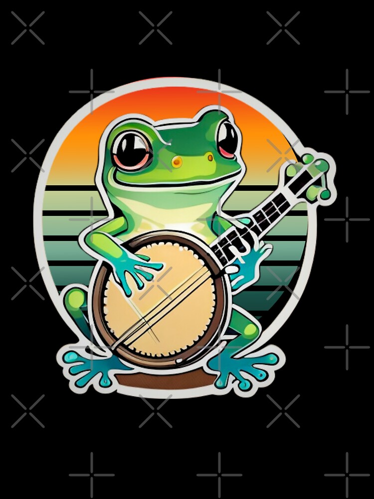 Sunset Banjo Frog by JAWPoD