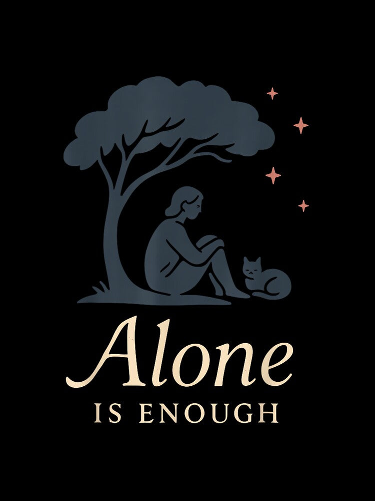 Introvert Alone is Enough Social Battery Low Antisocial Gift by JohnVBurks