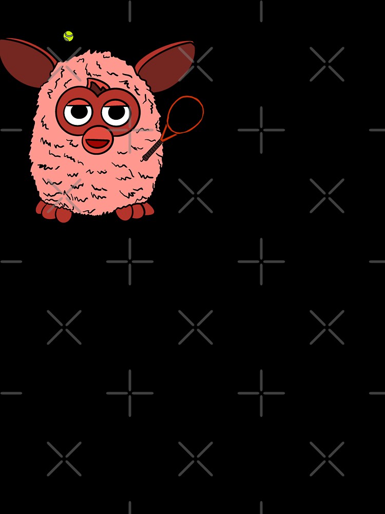 Cherry Red Tennis Player Furby by Animals-by-JB