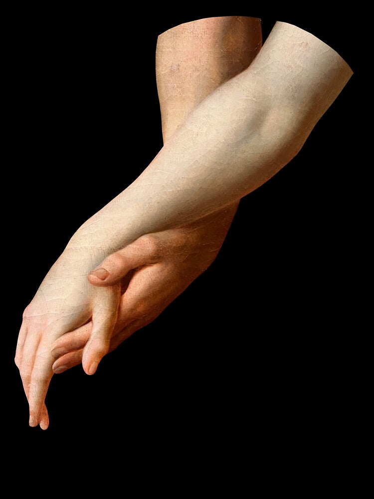 Renaissance Lovers' hands by elinaarbidane