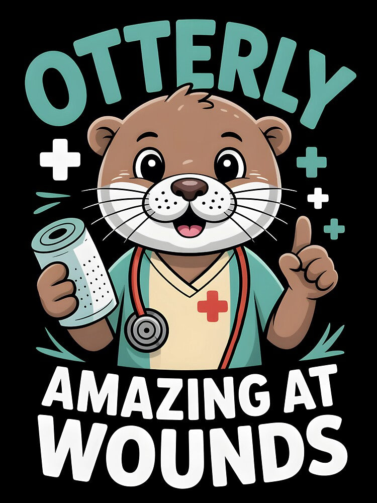 Otterly amazing - Funny Nurse Gift by BobaTeeStore