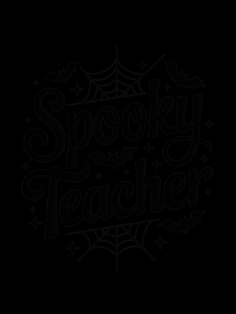 Spooky Teacher, Funny Teacher Design Halloween Gift by Oussinc