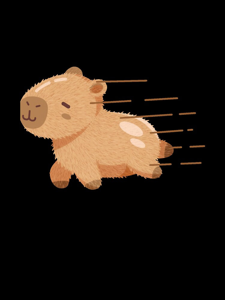 My Internet Is Slow Capybara Funny Logo by logowannawear