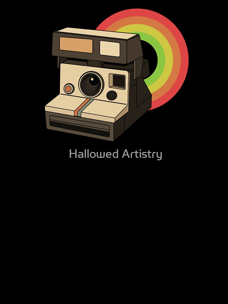 Retro Instant Camera Vintage Photography Design by Hallowed Artistry