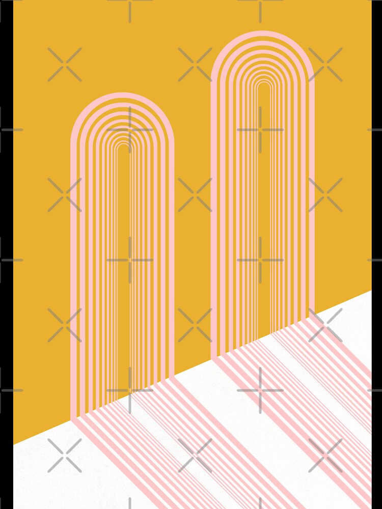 MCM Inspired Pink Arches #1 by aMano-mapping