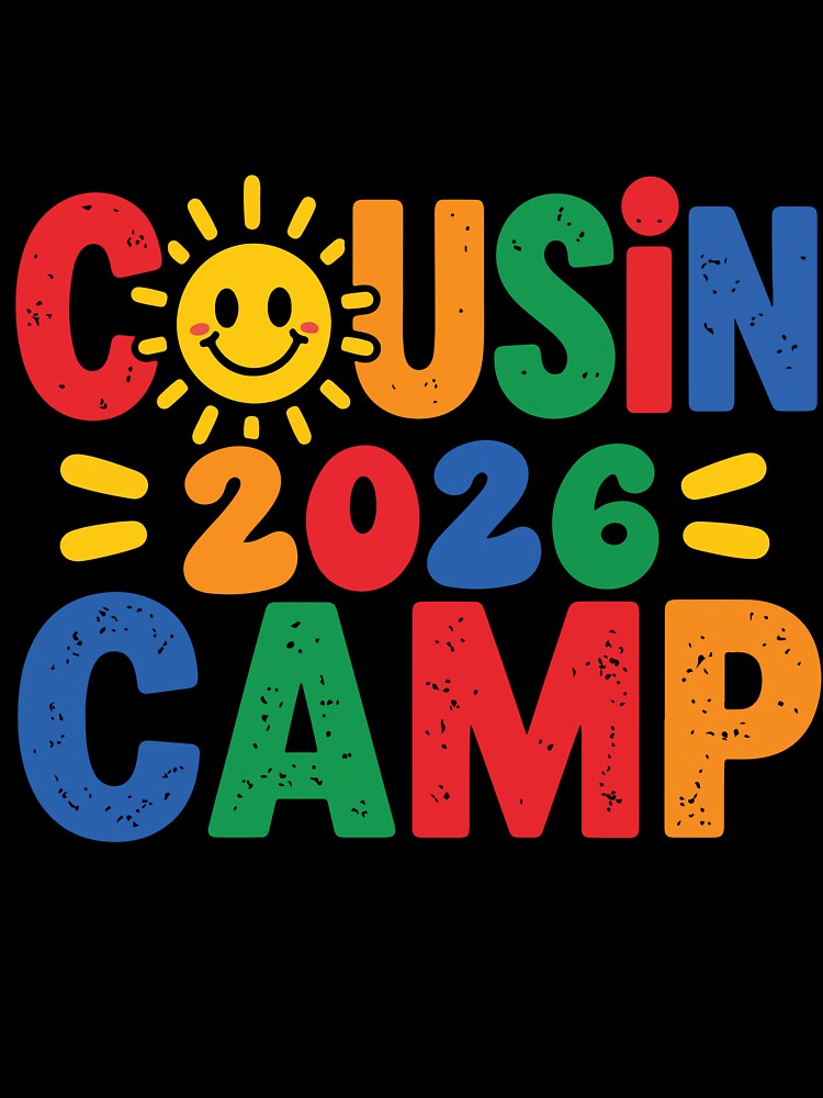 Cousin Camp 2026 Family Vacation Matching Kids Summer Camping Trip by kiralynstration