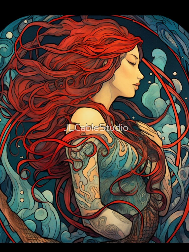 Selkie, The Shape-Shifting Seals - Celtic Mythology Artwork by JLCableStudio