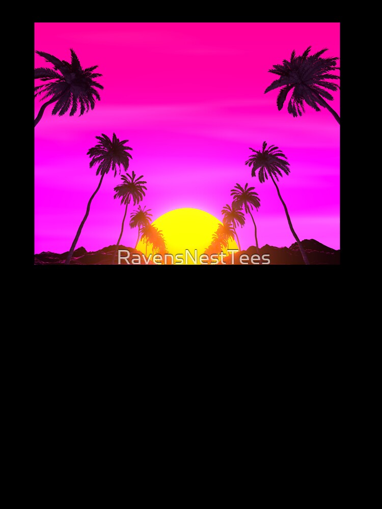 Vaporwave Sunset by RavensNestTees