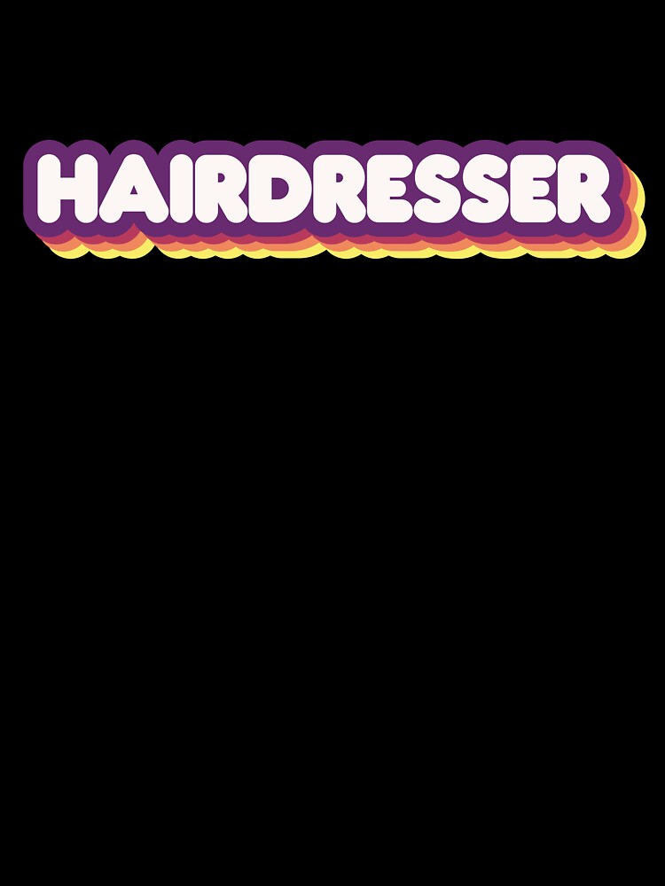 80's Retro Hairdresser by TiltedBearDsign