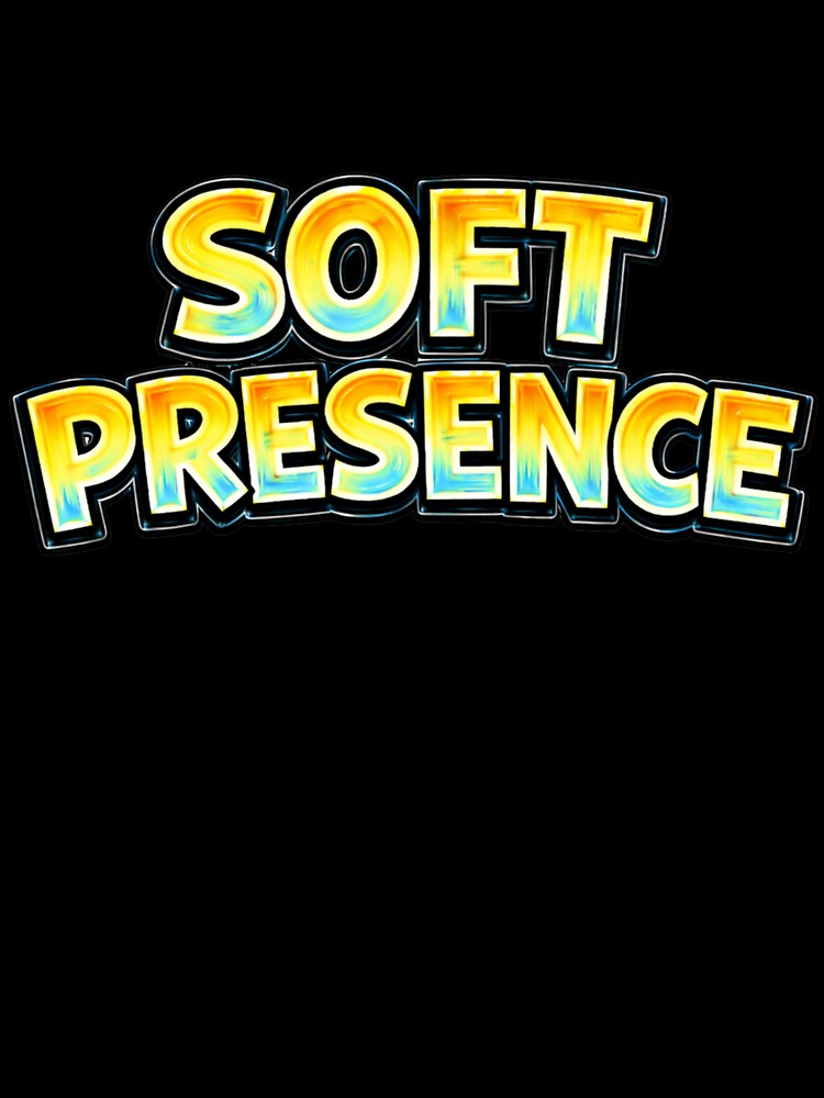 SOFT PRESENCE – hand drawn childlike typography by Mac Sketches