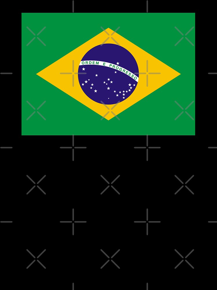 Brazil Flag - FLAG0075 by 3-Starfish