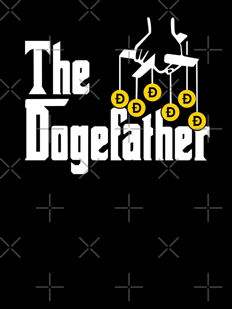 The Dogefather Crypto Doge To The Moon HODL Dogecoin by merch8002