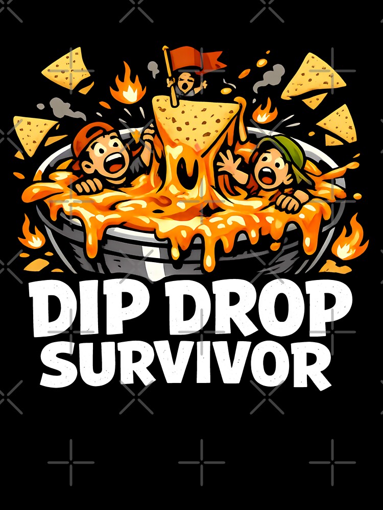 Drowning in Cheese Food Humor and Funny Illustration by SplashTastic