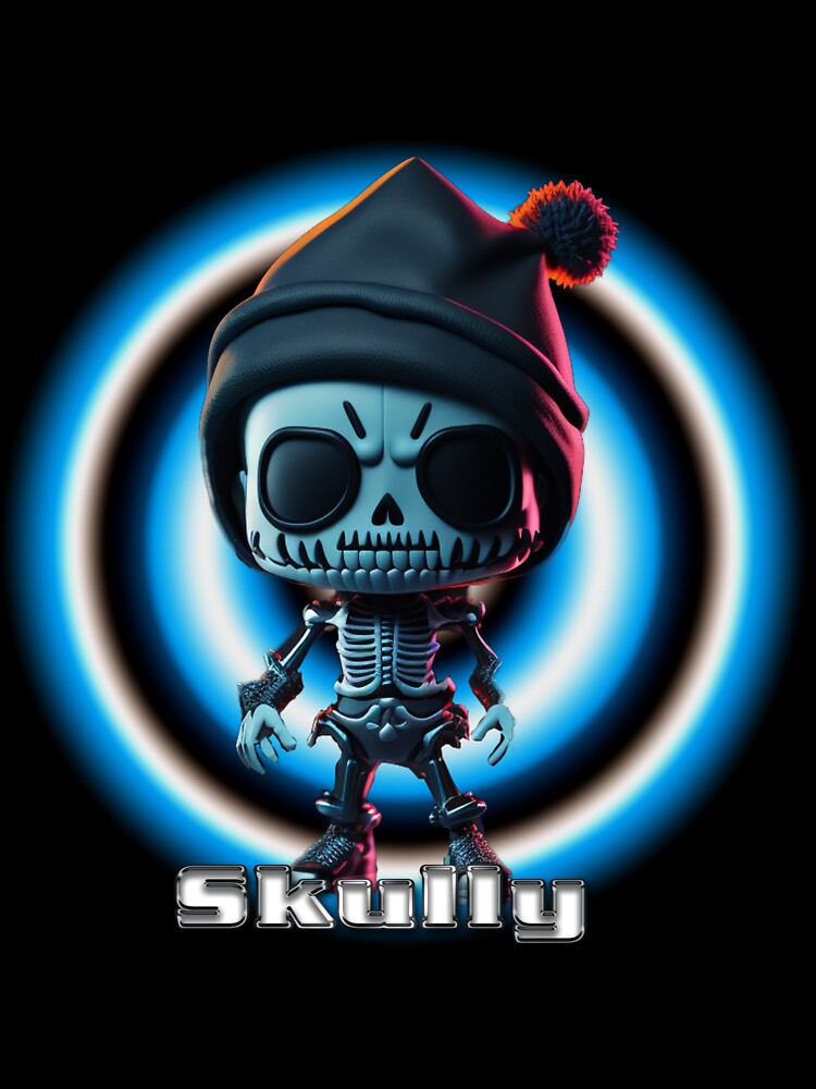 Skully The Skeleton by Artoolie