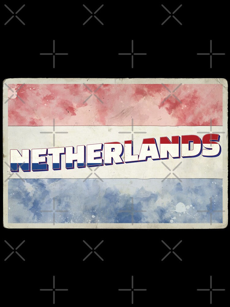 Netherlands vintage style retro souvenir by DeveloperProp0