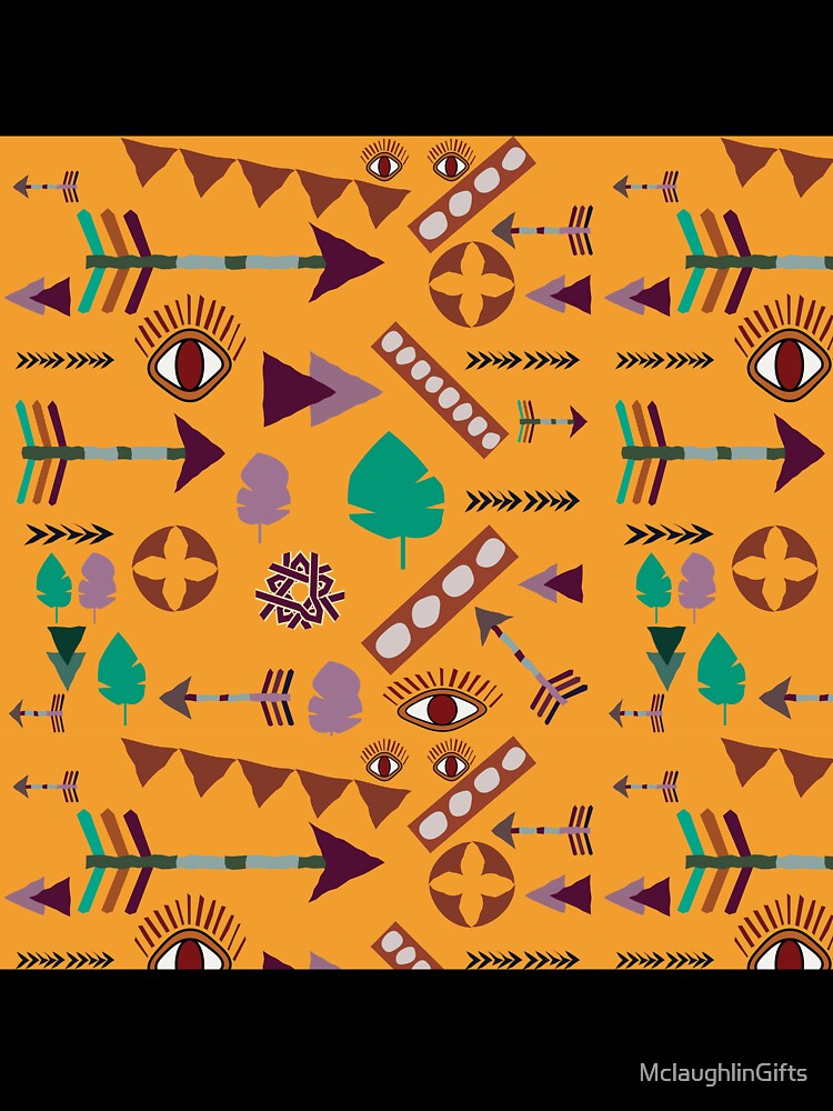 Autumn Boho Eyes And Arrows by MclaughlinGifts