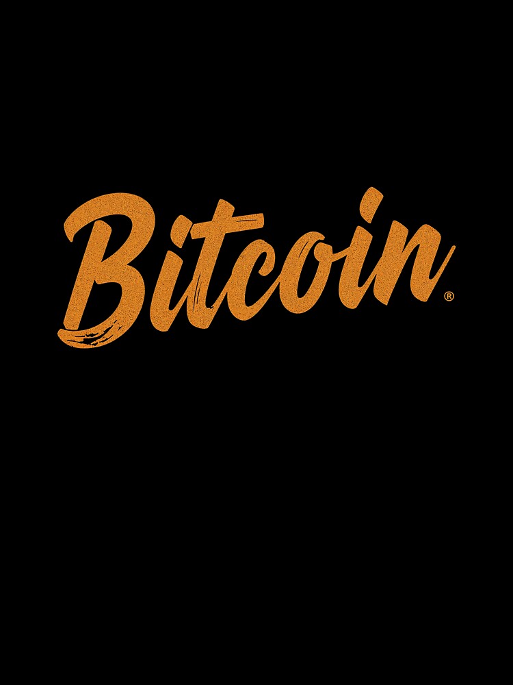 Bitcoin Vintage Typography by JNBR-std
