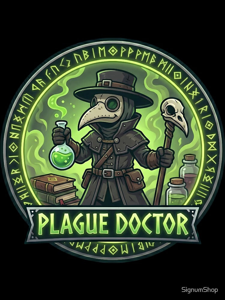 Blocky Plague Doctor RPG Gamer Avatar by SignumShop