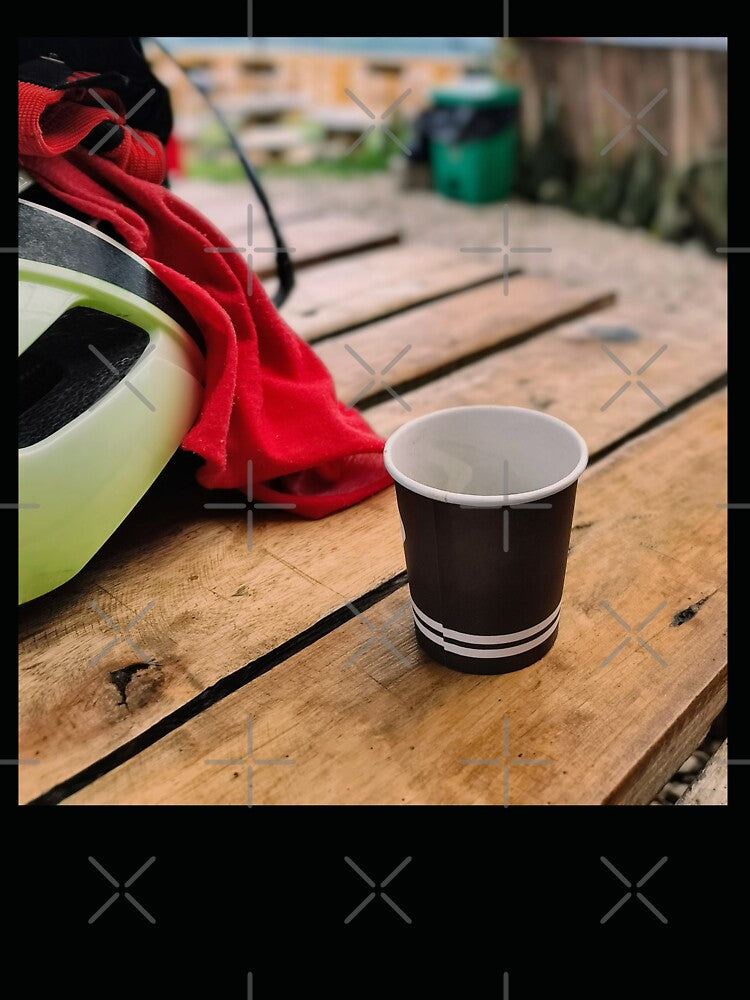 Coffee and Cycling: A Break on the Road by ElementoVisual