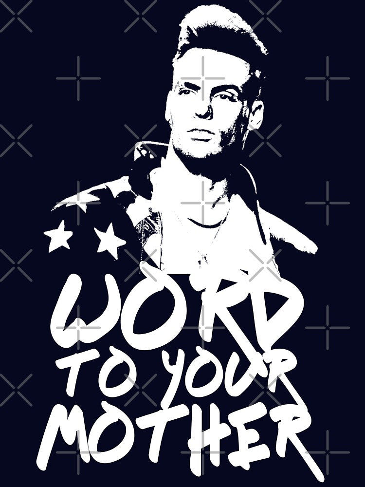 Vanilla Ice - Word To Your Mother by fontastic