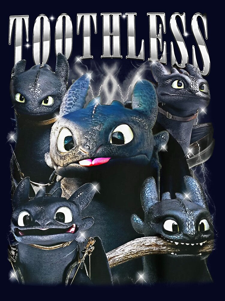 Vintage Toothless How To Train Your Dragon by JacquelinePerki