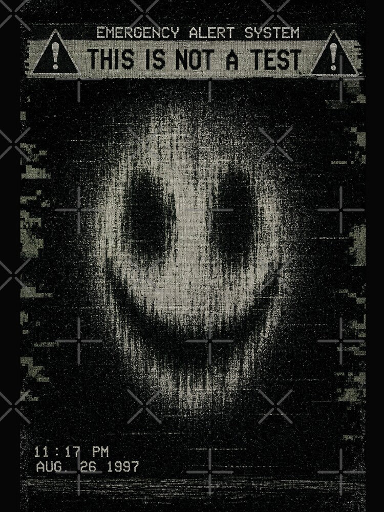 This Is Not A Test | Analog Horror Emergency Alert System Design by KAYJAY DESIGNS