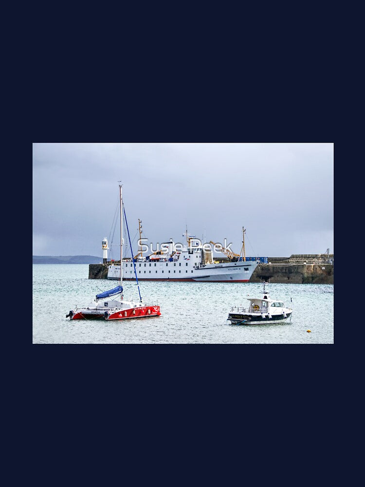 Scillonian III At Penzance Harbour by Dorset Girl